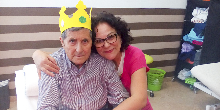 Relato cuidador profesional de Josefa Arce Espinosa para los Premios SUPERCUIDADORES.